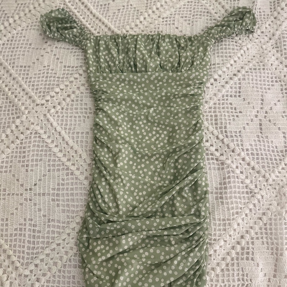 Princess Polly Mint Green Mini Dress